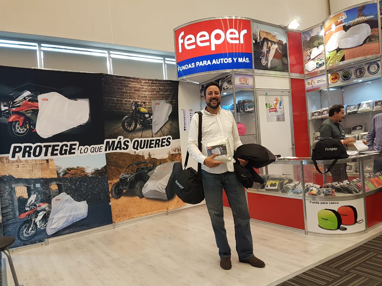 Stand de Feeper en EXPOBIKER’S
